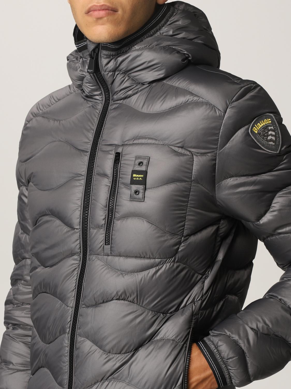 BLAUER JACKE: Blauer Herren Jacke, Grau - Img 4