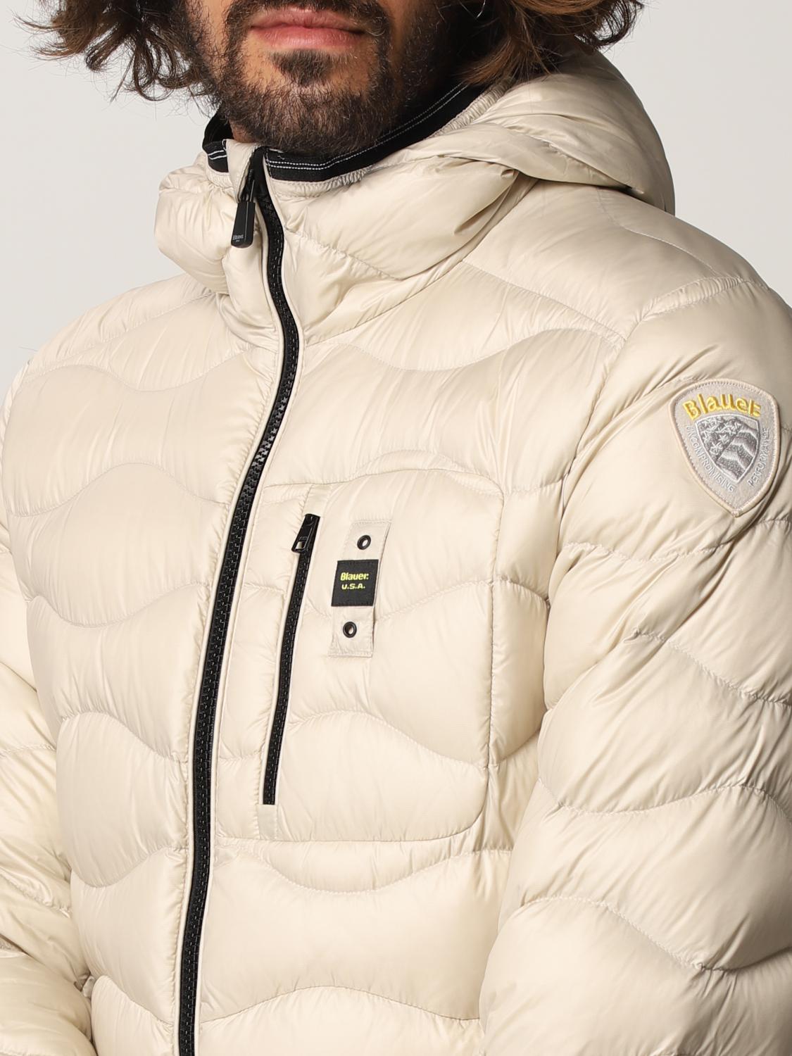 BLAUER JACKE: Blauer Herren Jacke, Weiss 1 - Img 5