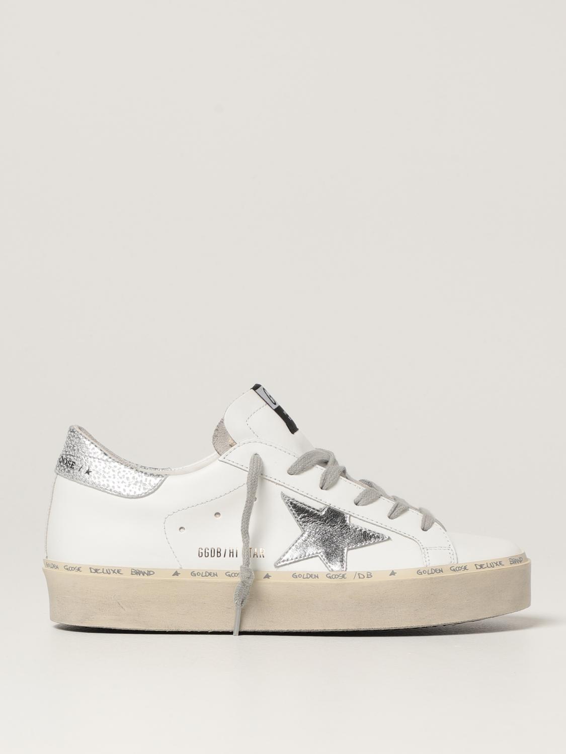 スニーカー Golden  SNEAKER (GWF00118F000329) GOLDEN GOOSE: Hi Star classic sneakers in leather - White