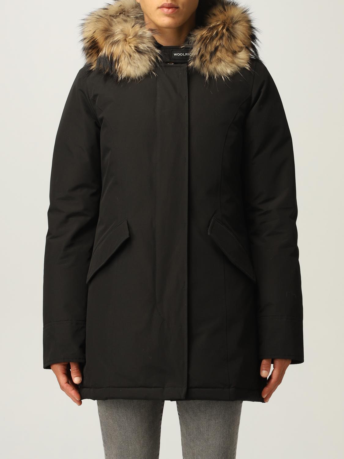 ジャケット WOOLRICH Woman Jacket Black CFWWOU0538FRUT0001 BLK Woolrich Outlet: Jacket women - Black | Woolrich jacket