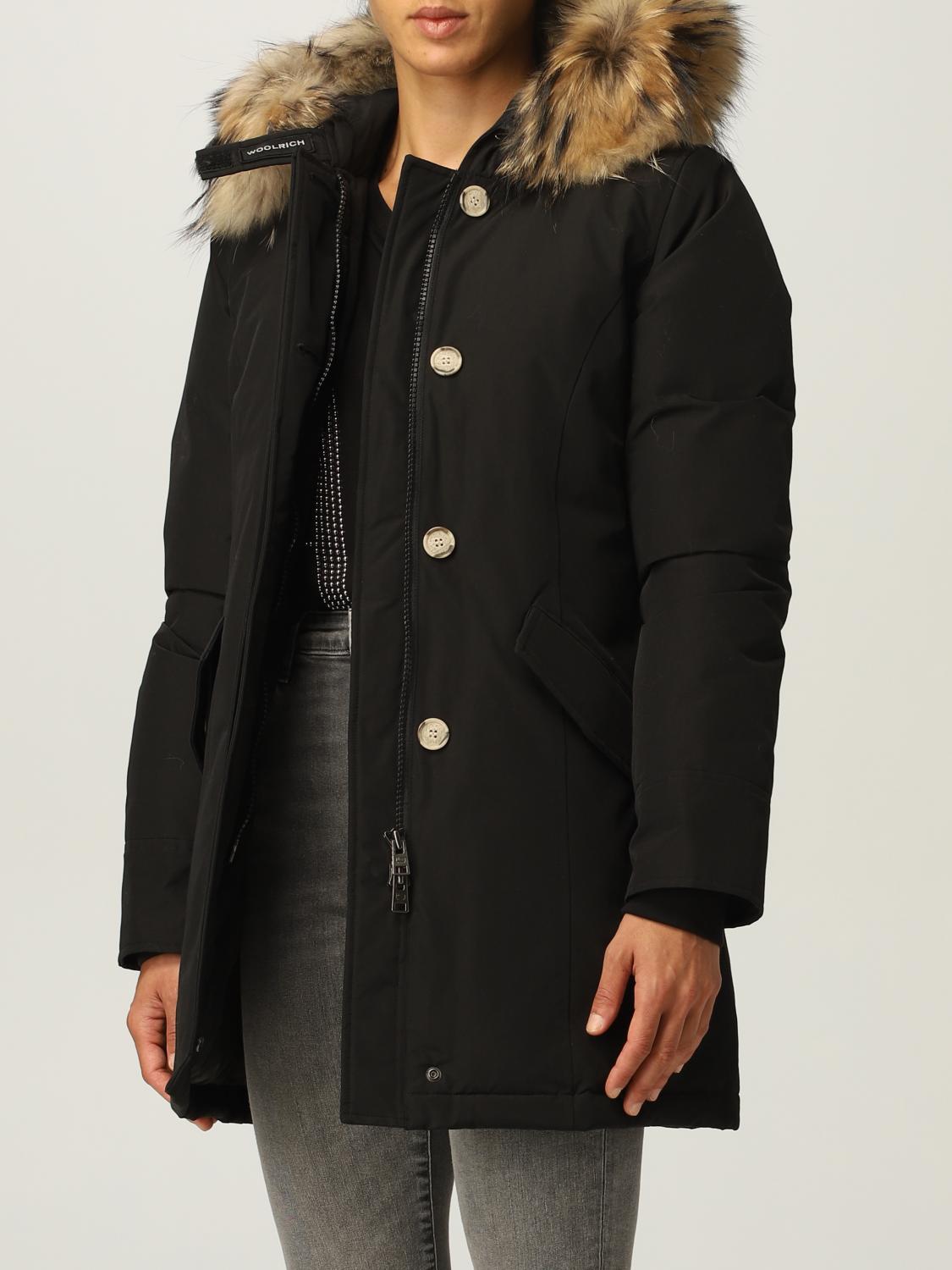 ジャケット WOOLRICH Woman Jacket Black CFWWOU0538FRUT0001 BLK Woolrich Outlet: Jacket women - Black | Woolrich jacket