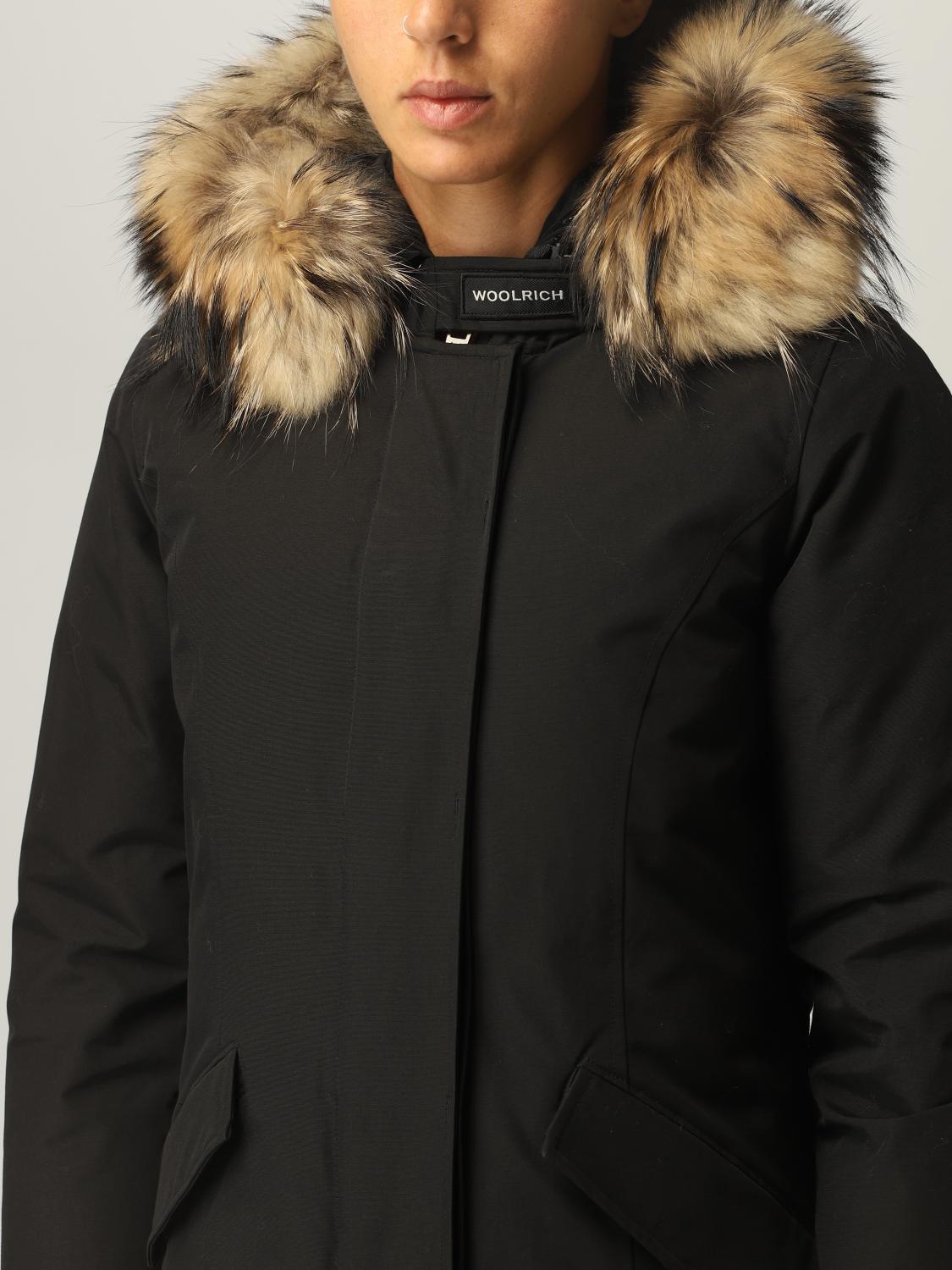 ジャケット WOOLRICH Woman Jacket Black CFWWOU0538FRUT0001 BLK Woolrich Outlet: Jacket women - Black | Woolrich jacket