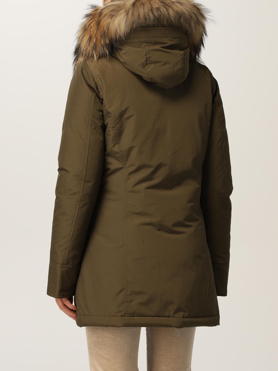 WOOLRICH COAT: Jacket women Woolrich, Green - Img 2