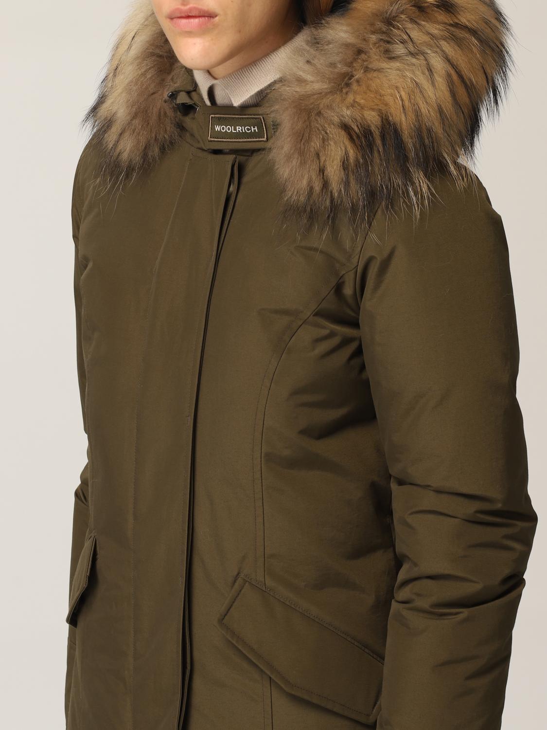 WOOLRICH COAT: Jacket women Woolrich, Green - Img 4