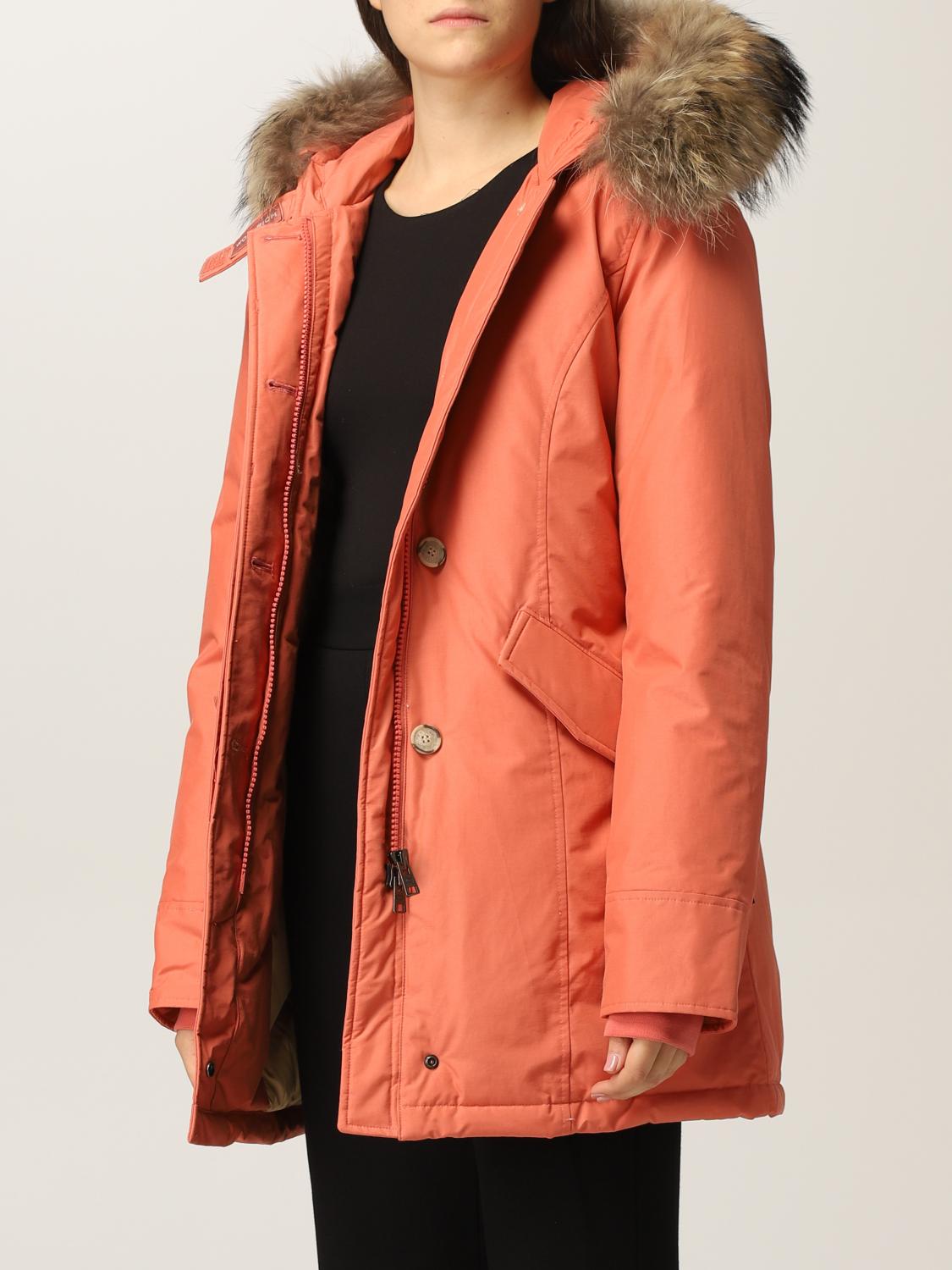 WOOLRICH CAPPOTTO: Parka Arctic Woolrich in Ramar, Mattone - Img 3
