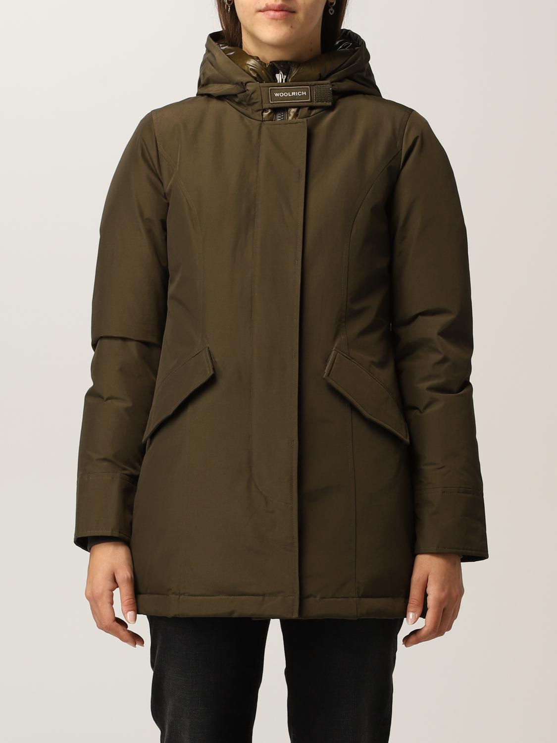 WOOLRICH ABRIGO: Chaqueta mujer Woolrich, Verde - Img 1