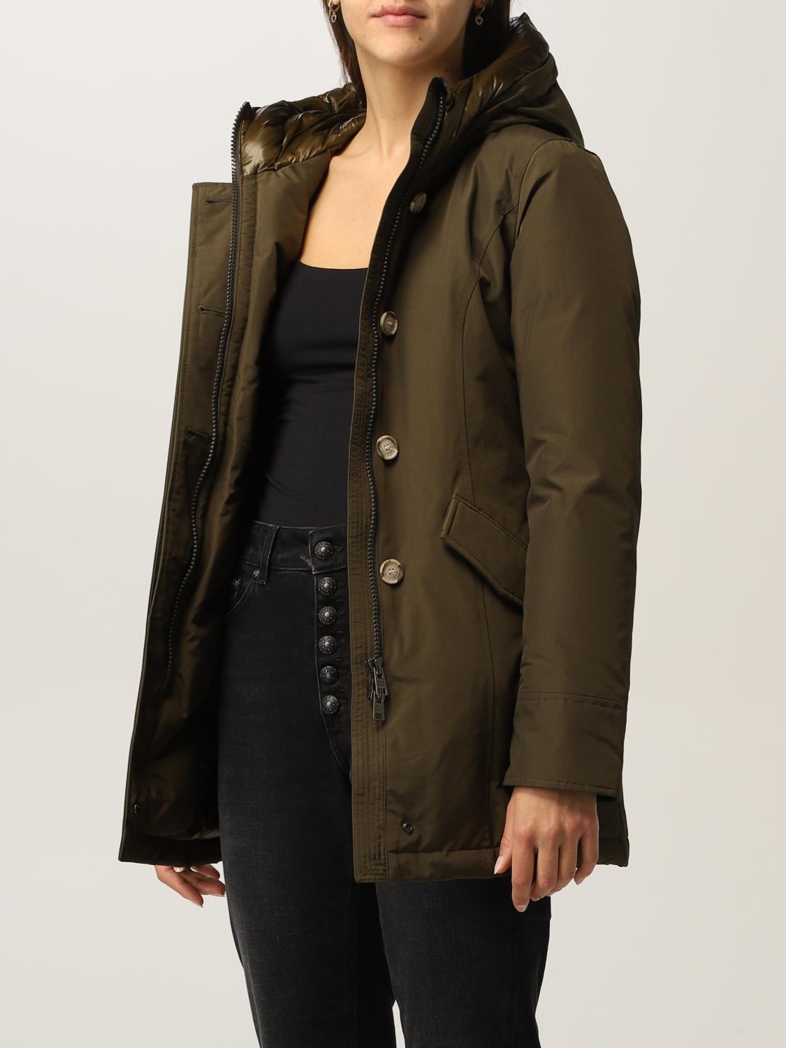 WOOLRICH ABRIGO: Chaqueta mujer Woolrich, Verde - Img 3