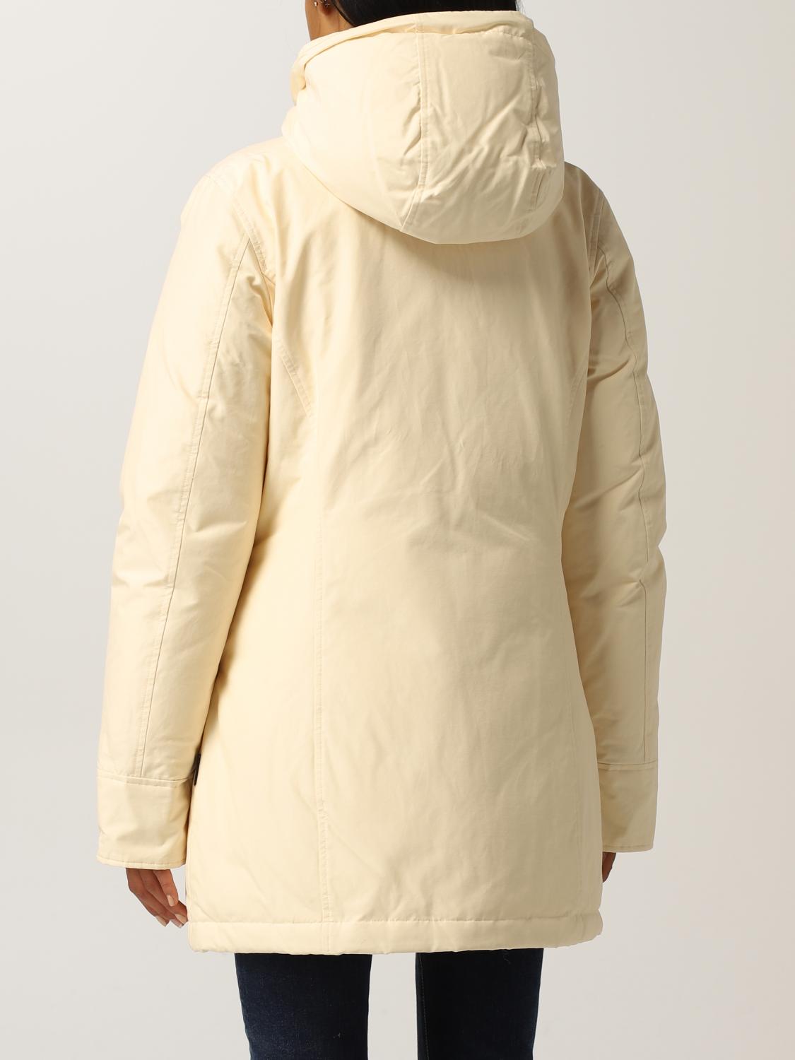 WOOLRICH COAT: Jacket women Woolrich, Ivory - Img 2