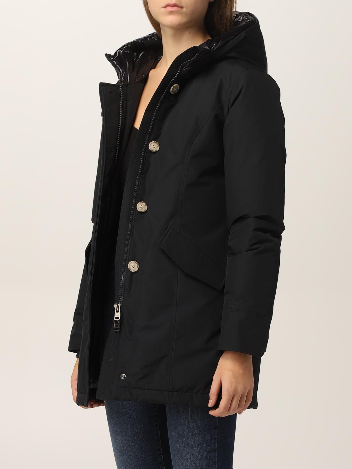 WOOLRICH ABRIGO: Chaqueta mujer Woolrich, Azul Marino - Img 3