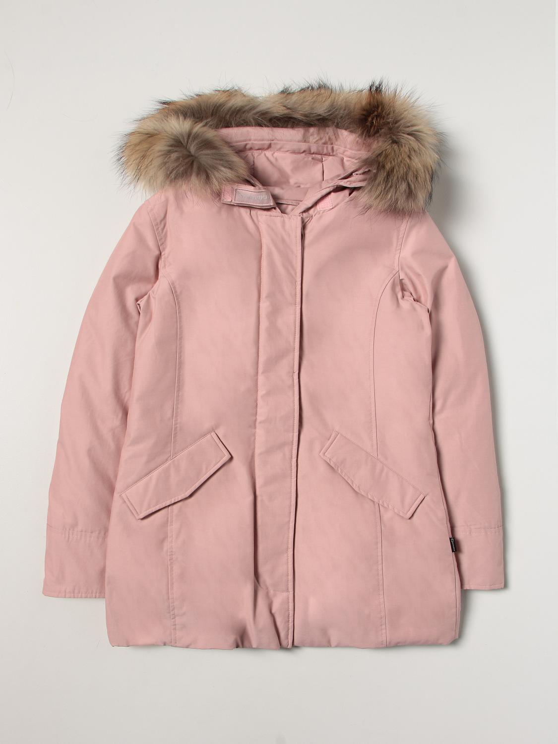 WOOLRICH MANTEL: Luxury Arctic Ramar Parka Woolrich, Pink - Img 1
