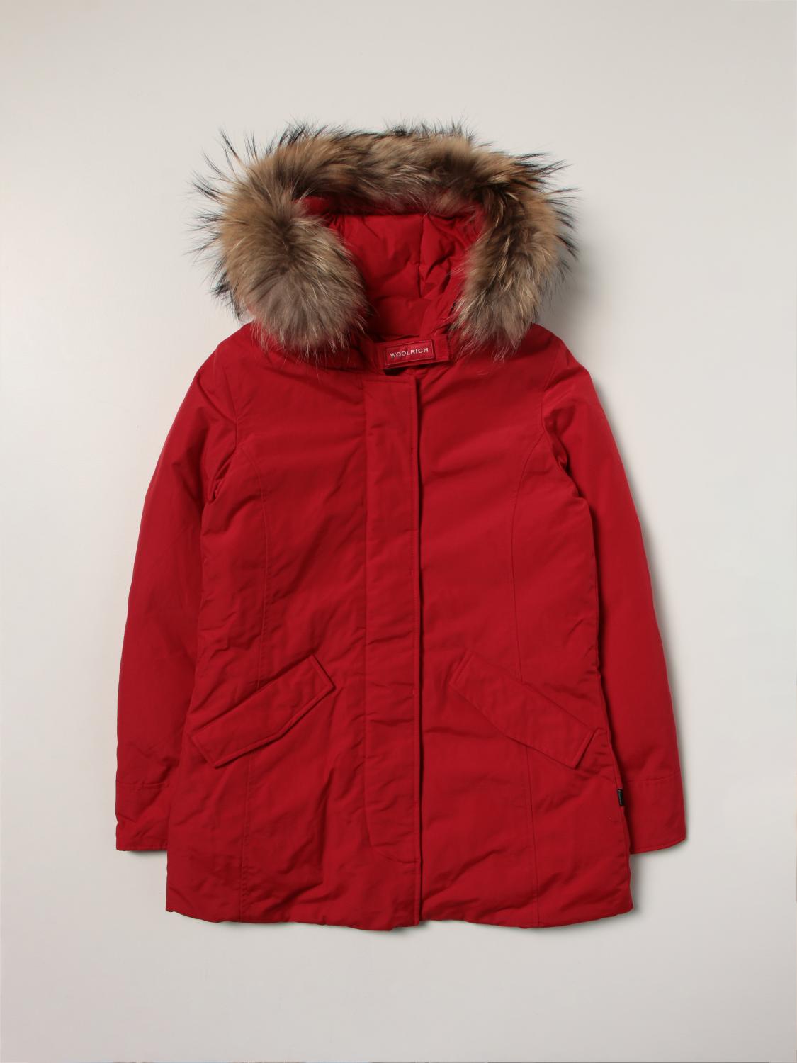 WOOLRICH MANTEL: Luxury Arctic Ramar Parka Woolrich, Rot - Img 1