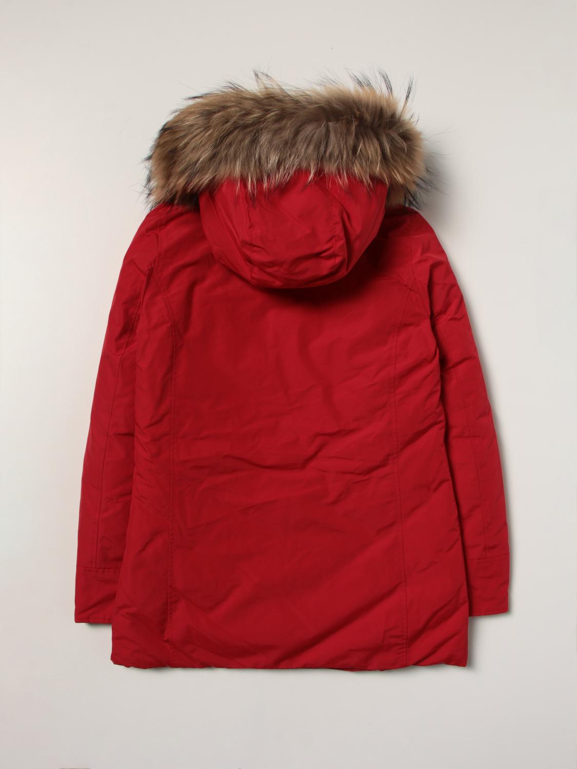 WOOLRICH MANTEL: Luxury Arctic Ramar Parka Woolrich, Rot - Img 2