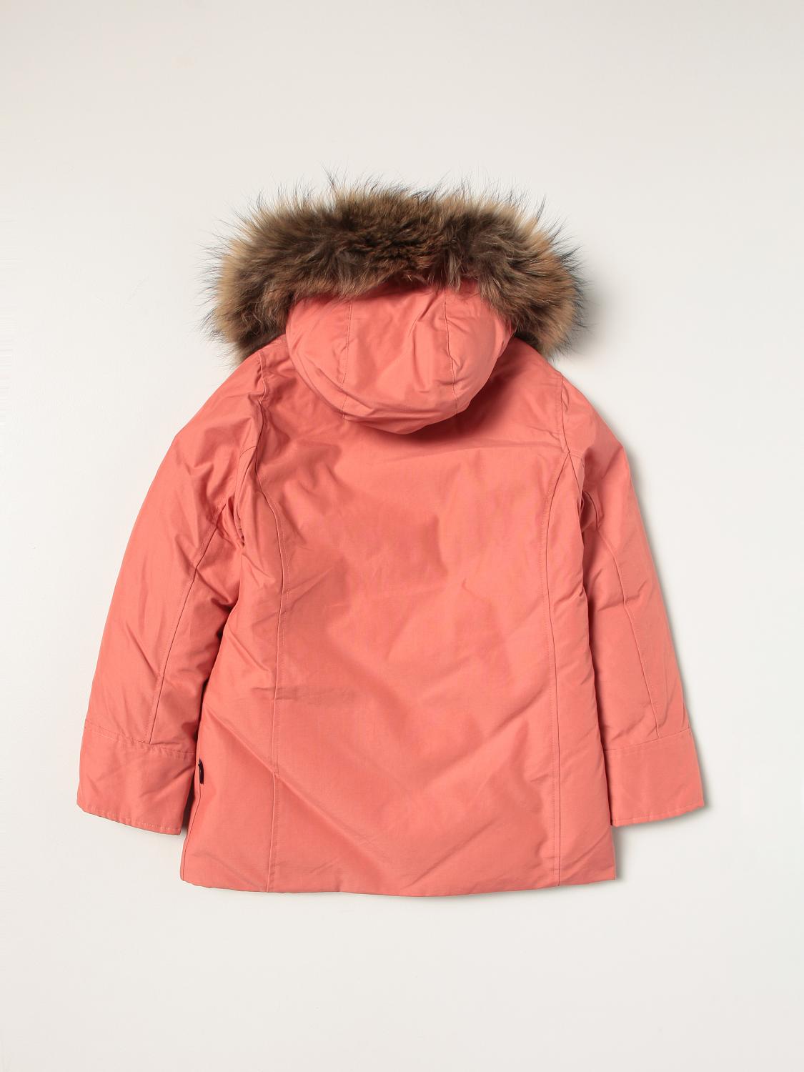 WOOLRICH MANTEL: Luxury Arctic Ramar Parka Woolrich, Brick Red - Img 2