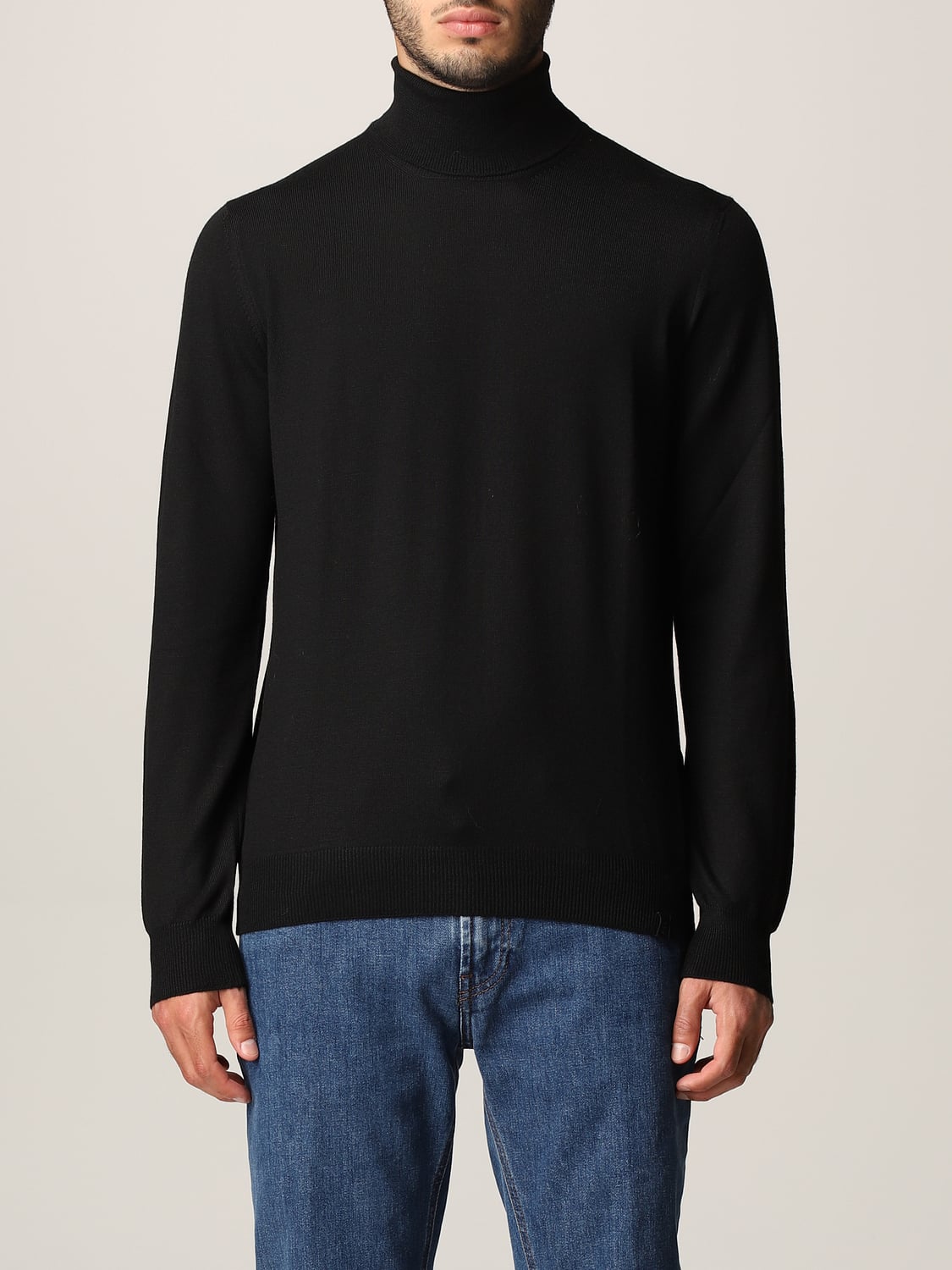FAY JERSEY: Jersey hombre Fay, Negro - Img 1
