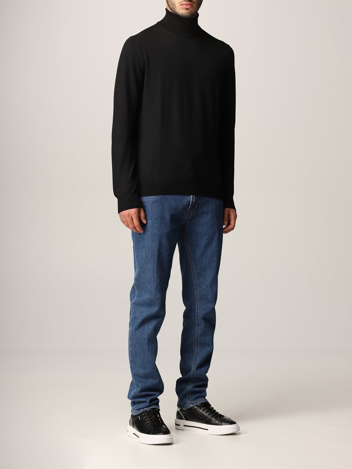 FAY JERSEY: Jersey hombre Fay, Negro - Img 2