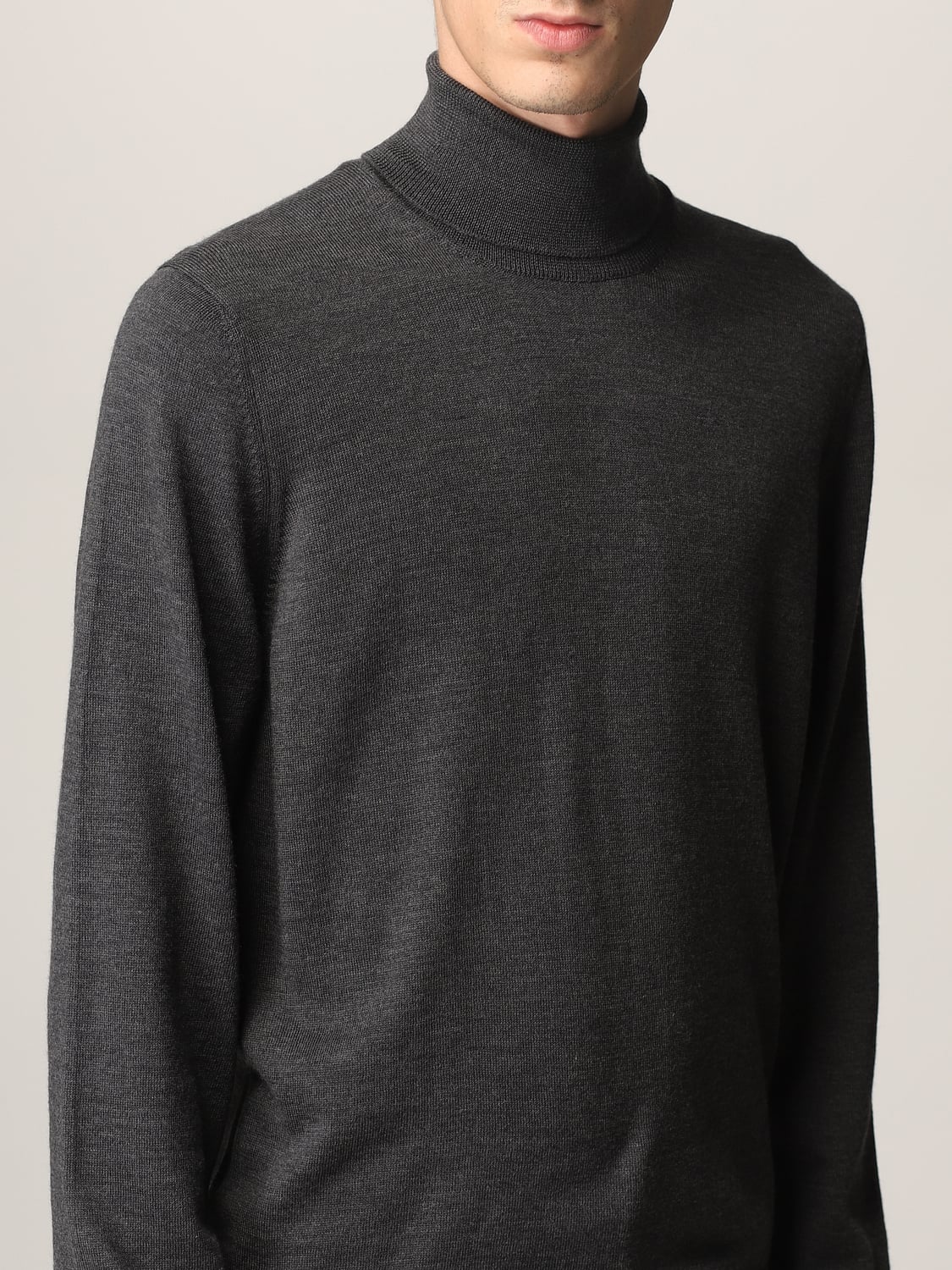 FAY PULLOVER: Fay Herren Pullover, Charcoal - Img 4