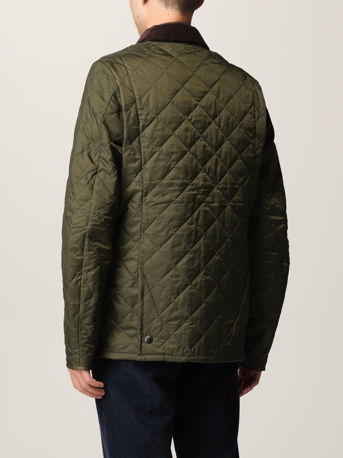 BARBOUR JACKET: Heritage liddesdale quilted, Olive - Img 2