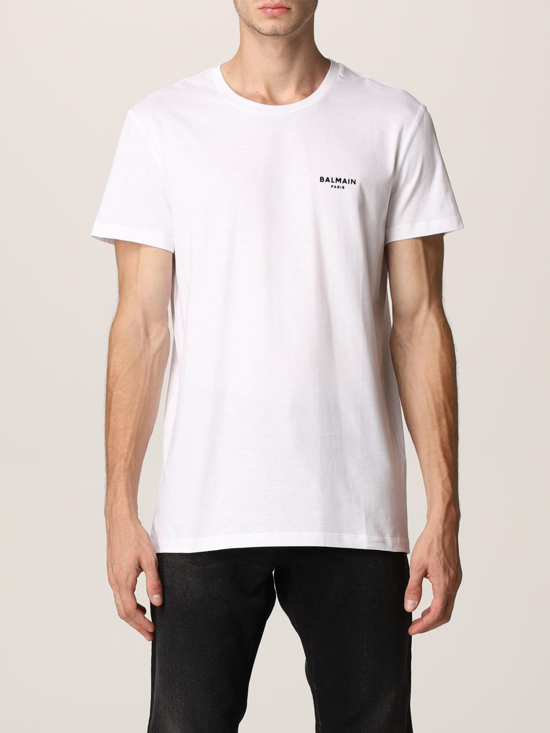 BALMAIN メンズ Tシャツ ホワイト PEQsU47vFpJq.jpg?width=768