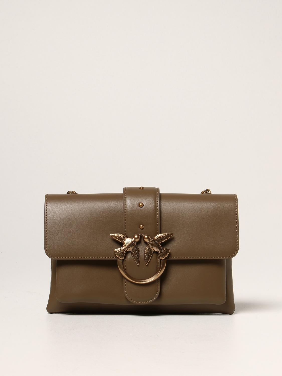 PINKO UMHÄNGETASCHE: Pinko Damen Umhängetasche, Military - Img 1