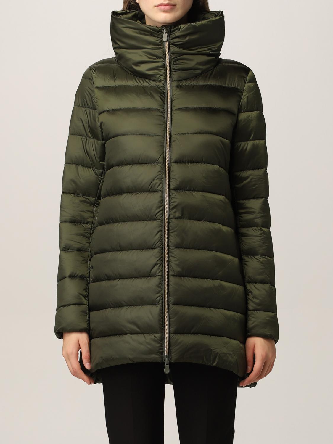 SAVE THE DUCK CHAQUETA: Chaqueta mujer Save The Duck, Verde - Img 1