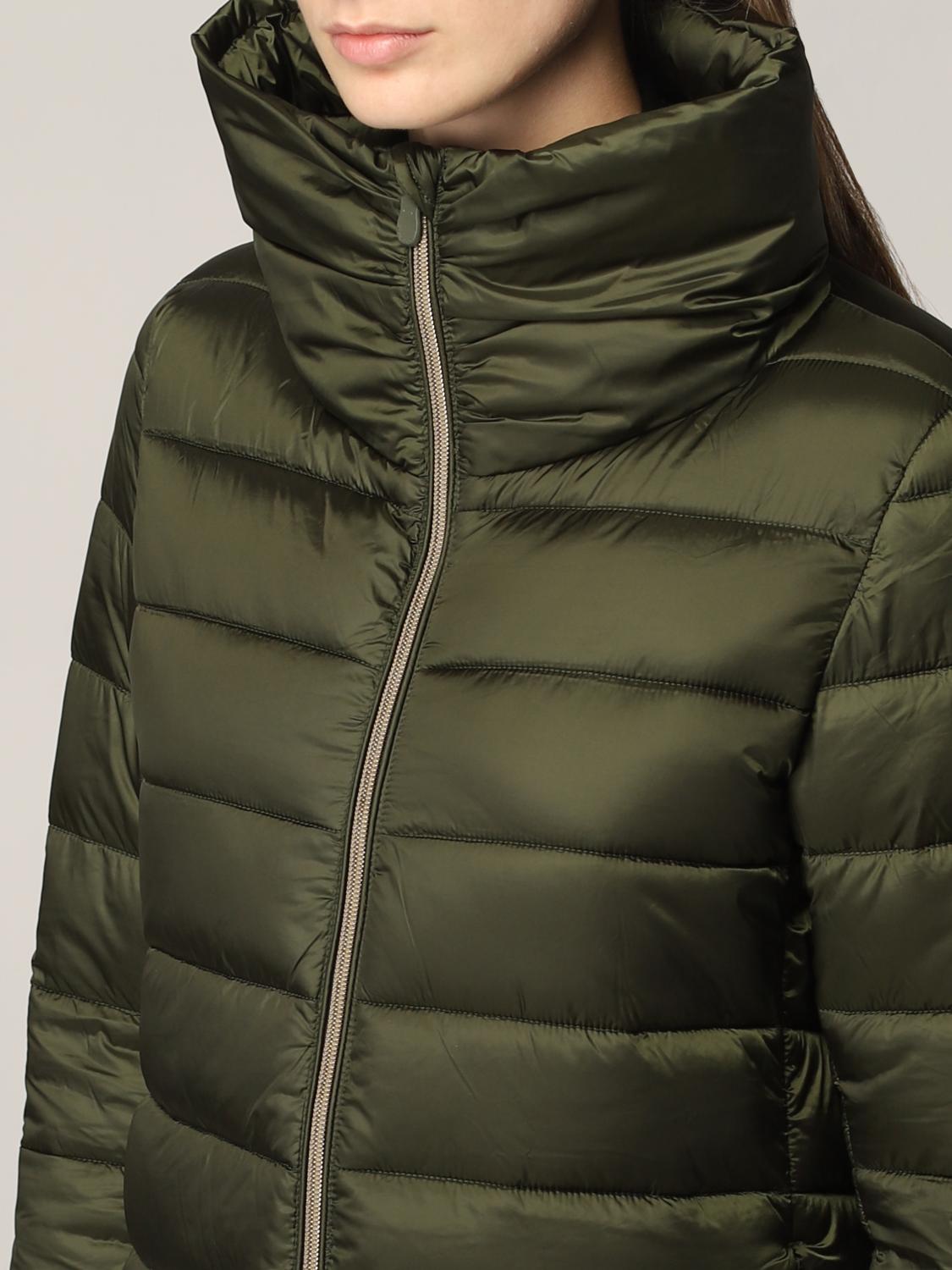 SAVE THE DUCK CHAQUETA: Chaqueta mujer Save The Duck, Verde - Img 4