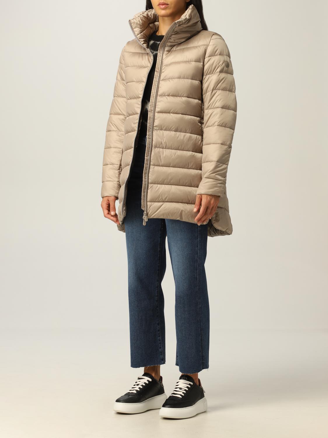SAVE THE DUCK CHAQUETA: Chaqueta mujer Save The Duck, Beige - Img 3