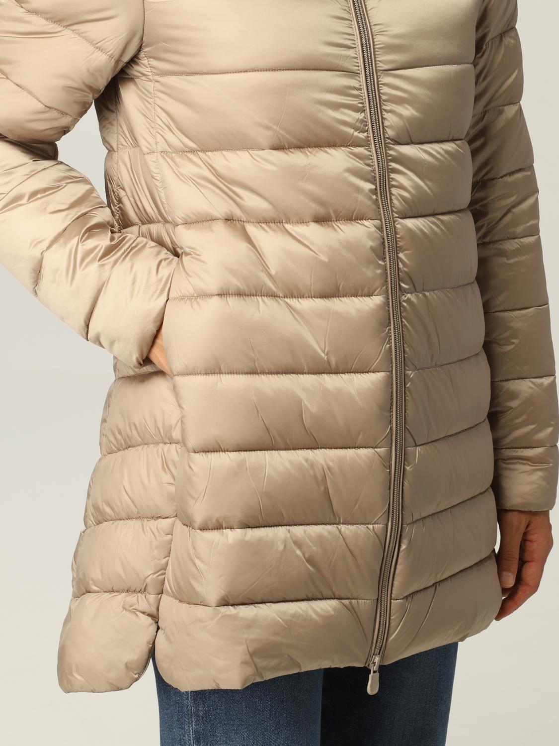 SAVE THE DUCK CHAQUETA: Chaqueta mujer Save The Duck, Beige - Img 4