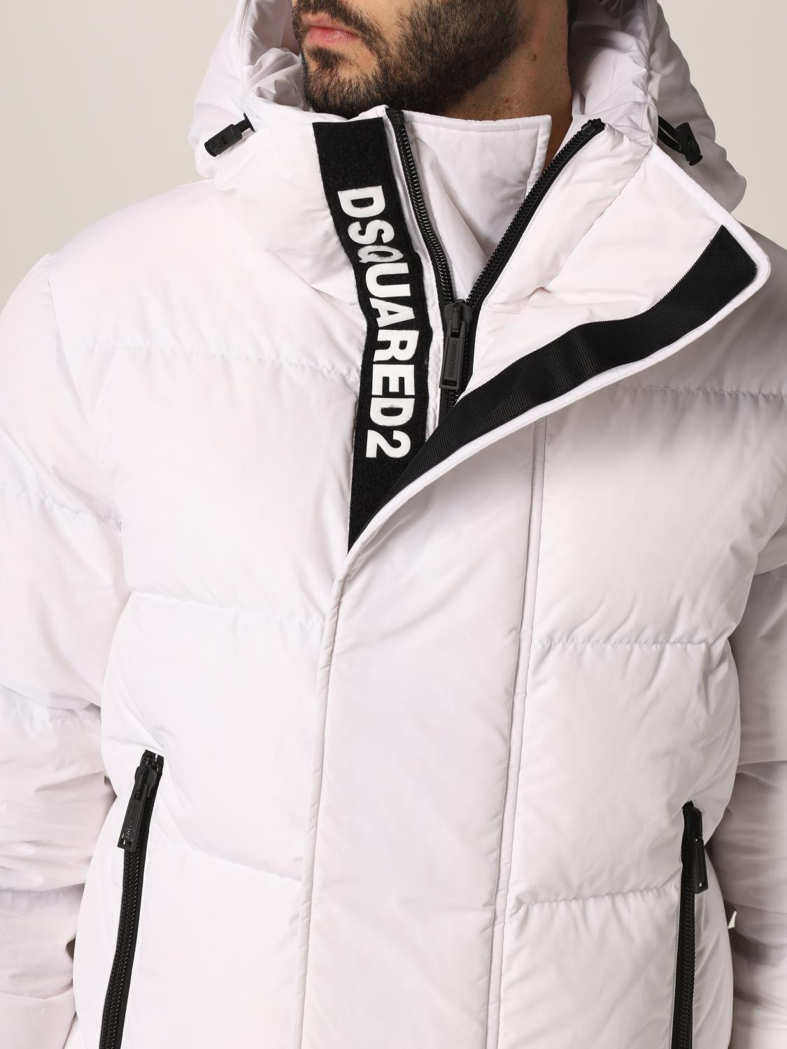 DSQUARED2 재킷: 재킷 남성 Dsquared2, 화이트 - Img 4
