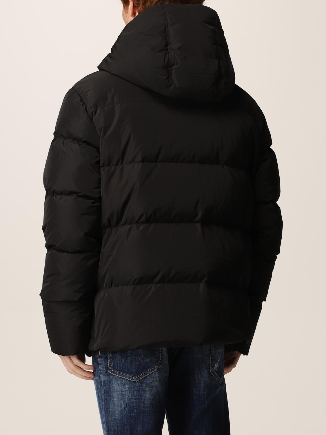 DSQUARED2 JACKET: Dsquared2 puffer down jacket in technical fabric, Black - Img 3