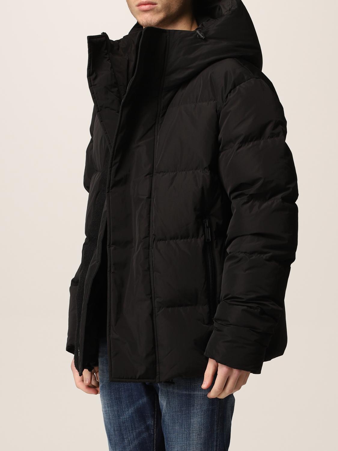 DSQUARED2 JACKET: Dsquared2 puffer down jacket in technical fabric, Black - Img 4