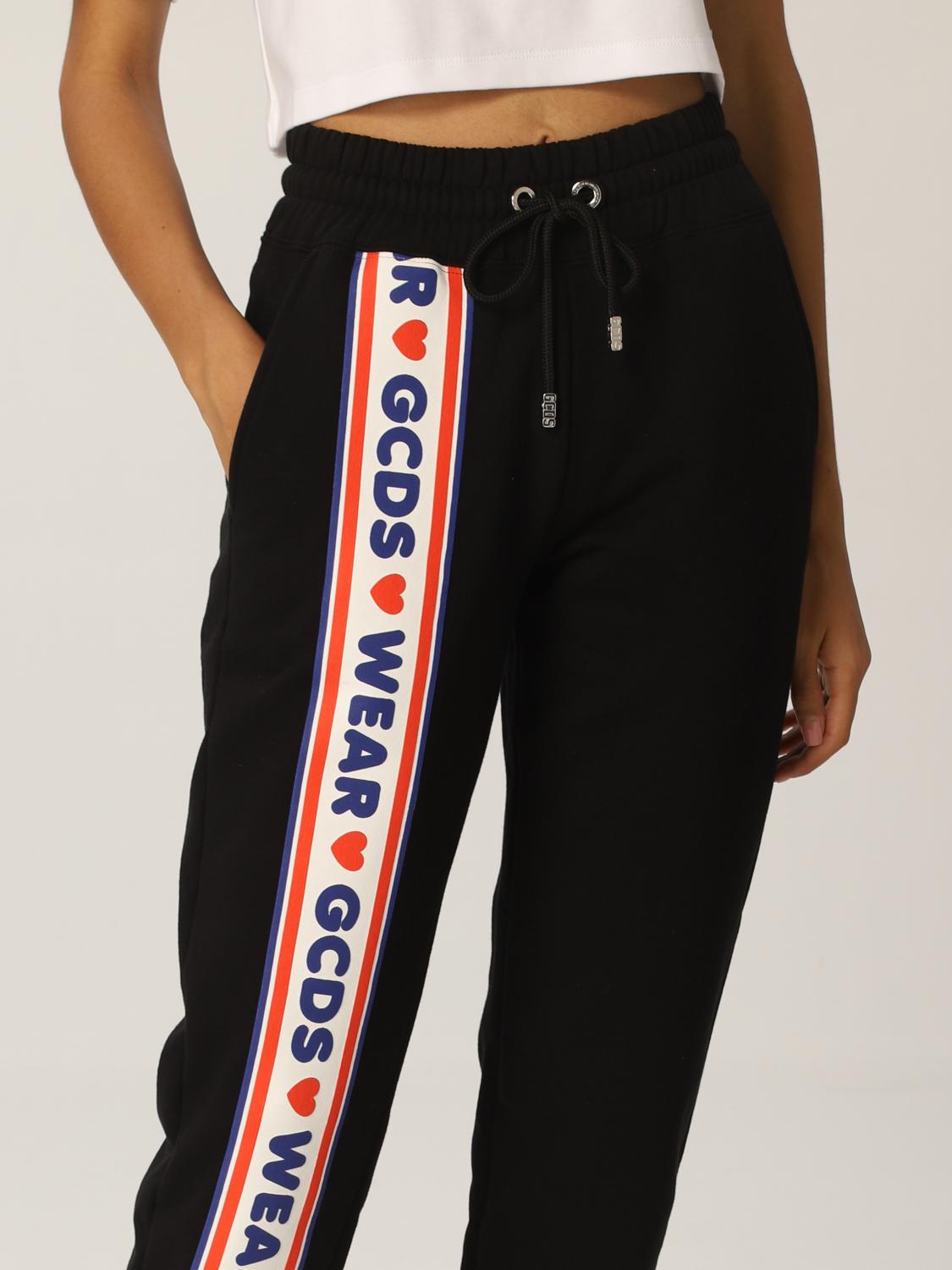 GCDS PANTALONES: Pantalón mujer GCDS, Negro - Img 5