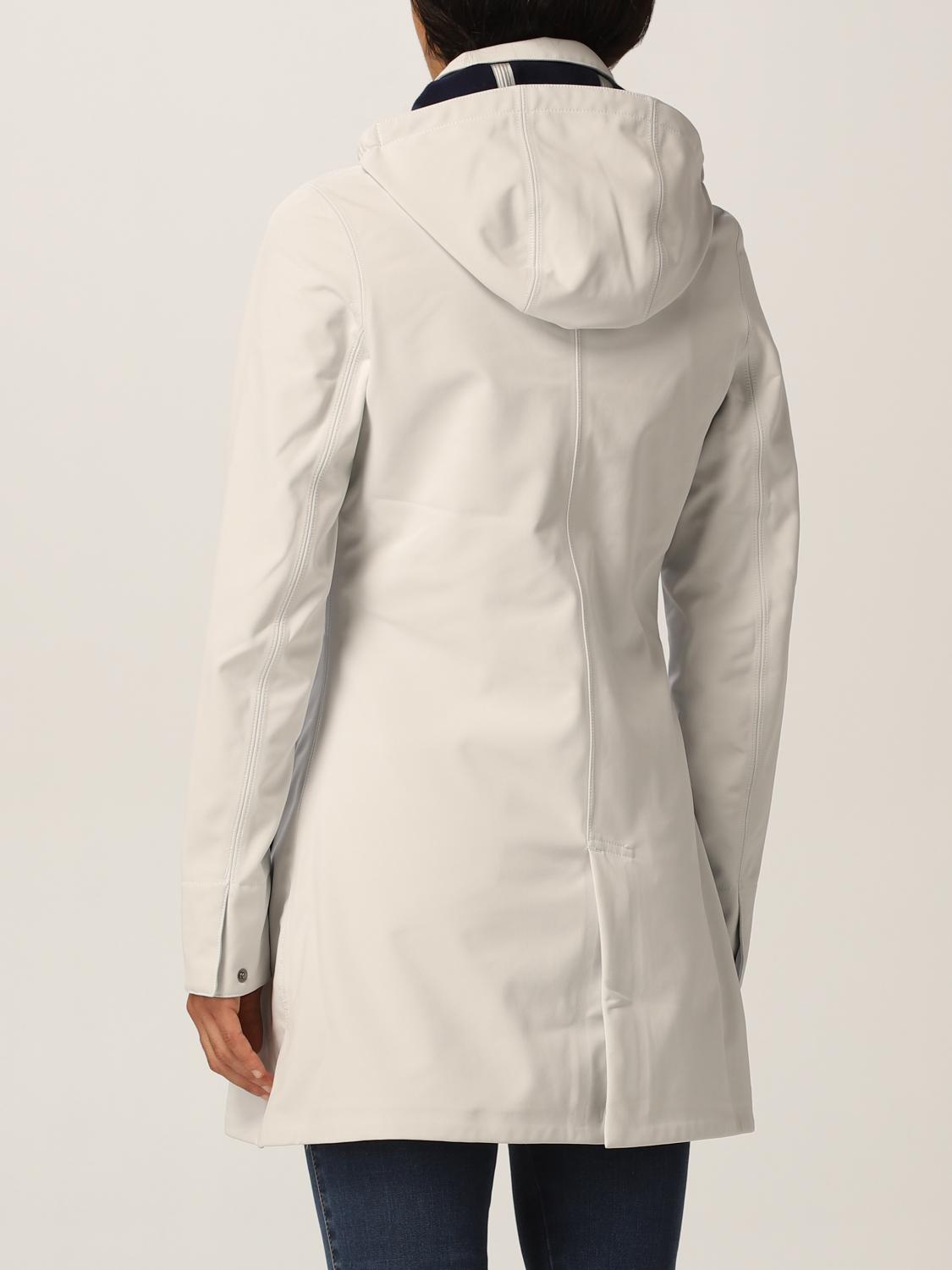 K-WAY JACKET: Coat women K-way, White - Img 2