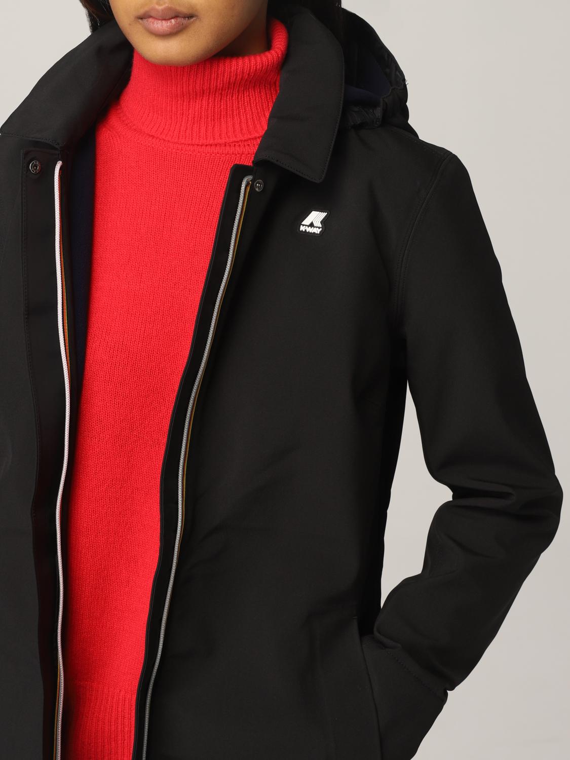 K-WAY JACKE: K-Way Damen Jacke, Schwarz - Img 3