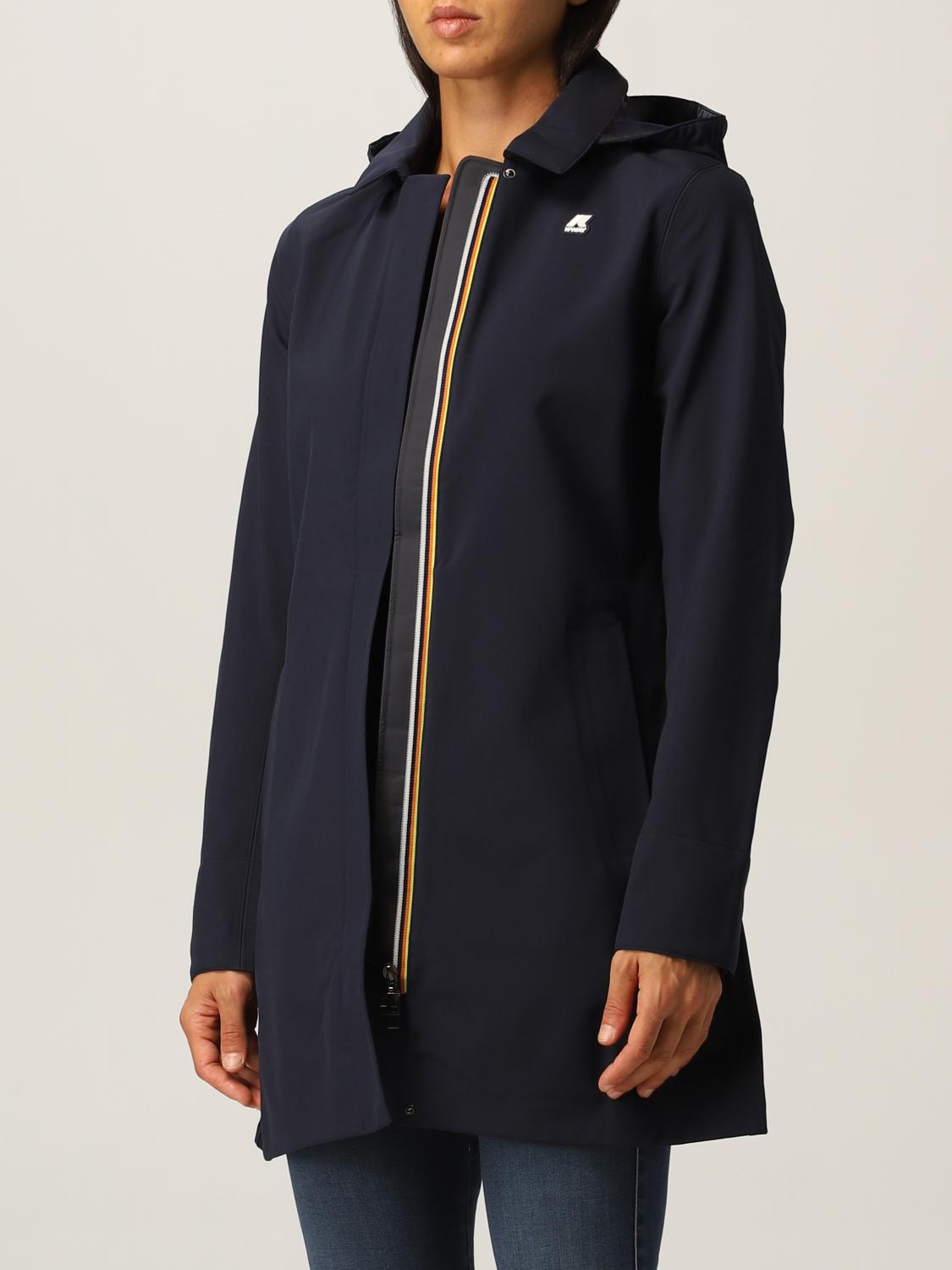 K-WAY JACKE: K-Way Damen Jacke, Blau - Img 3