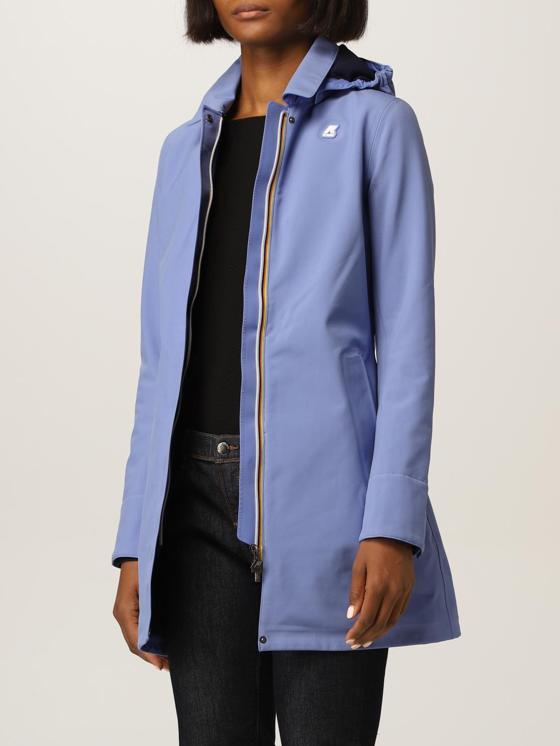 K-WAY JACKE: K-Way Damen Jacke, Cobalt - Img 3