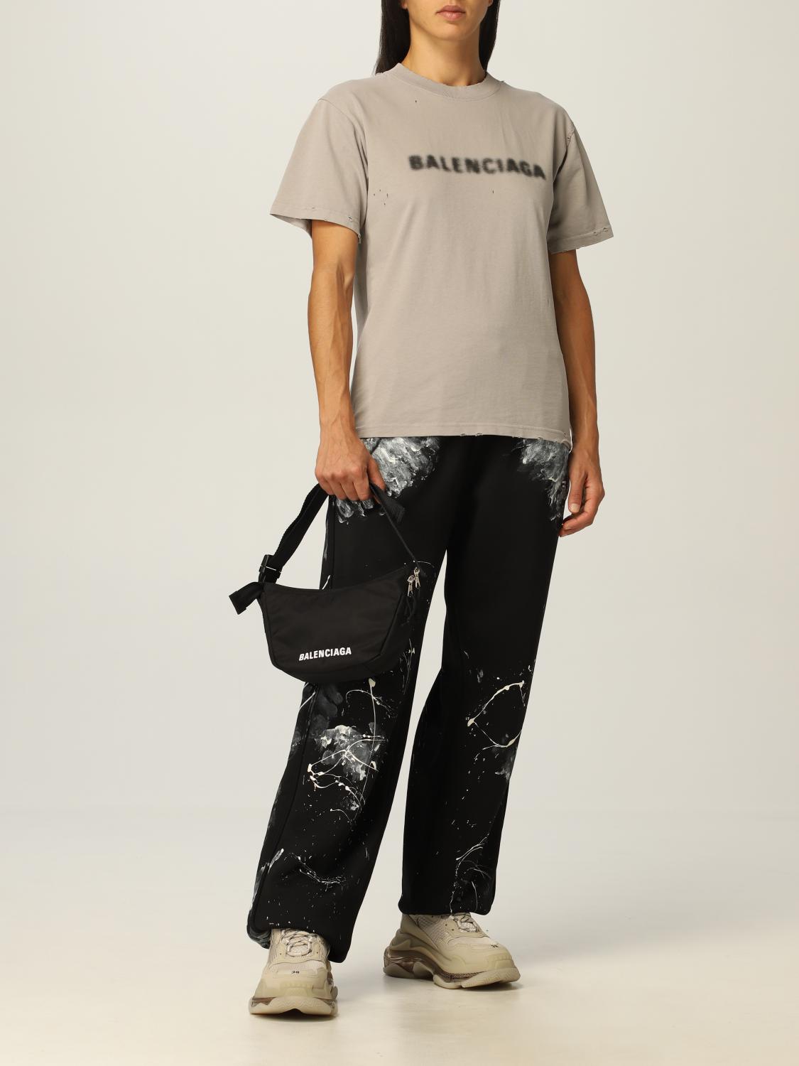 BALENCIAGA ブラック シュシュ すぐ届く！BALENCIAGA HOLLI シュシュ 隠しジッパー付き