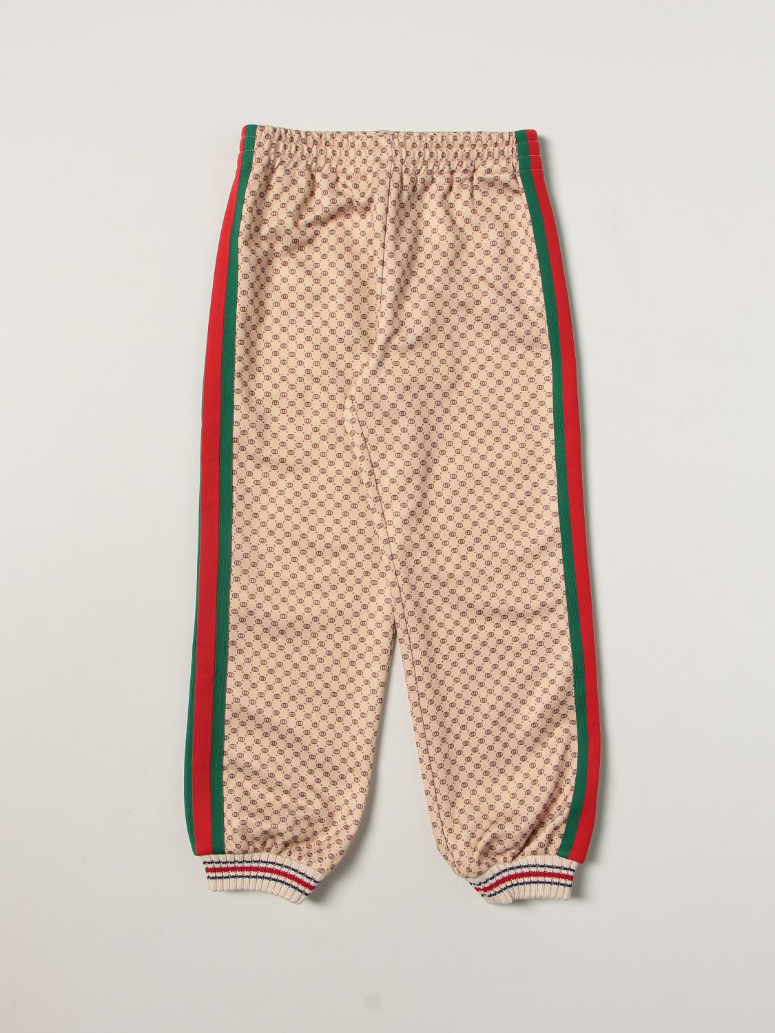 GUCCI Pants kids Beige Gucci pants 662876 XJDM0 online at GIGLIO.COM