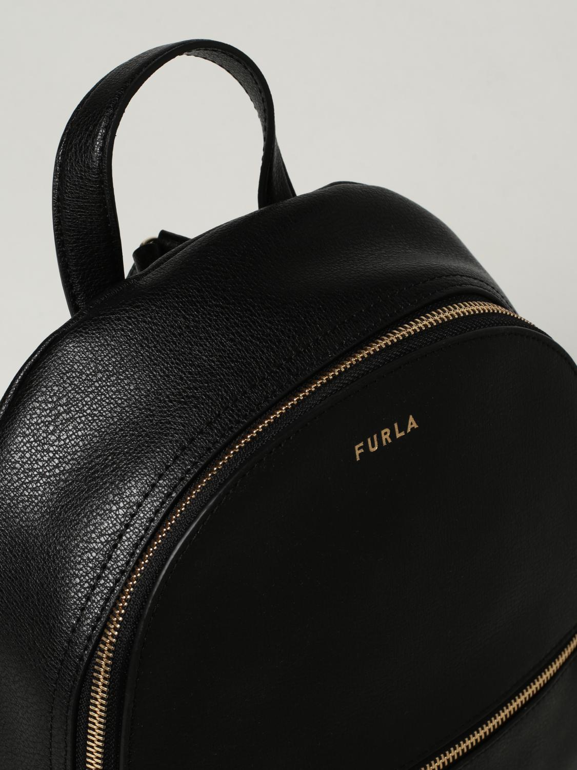 Furla backpack in grained leather - Black | WB00433AX0732  display picture 1