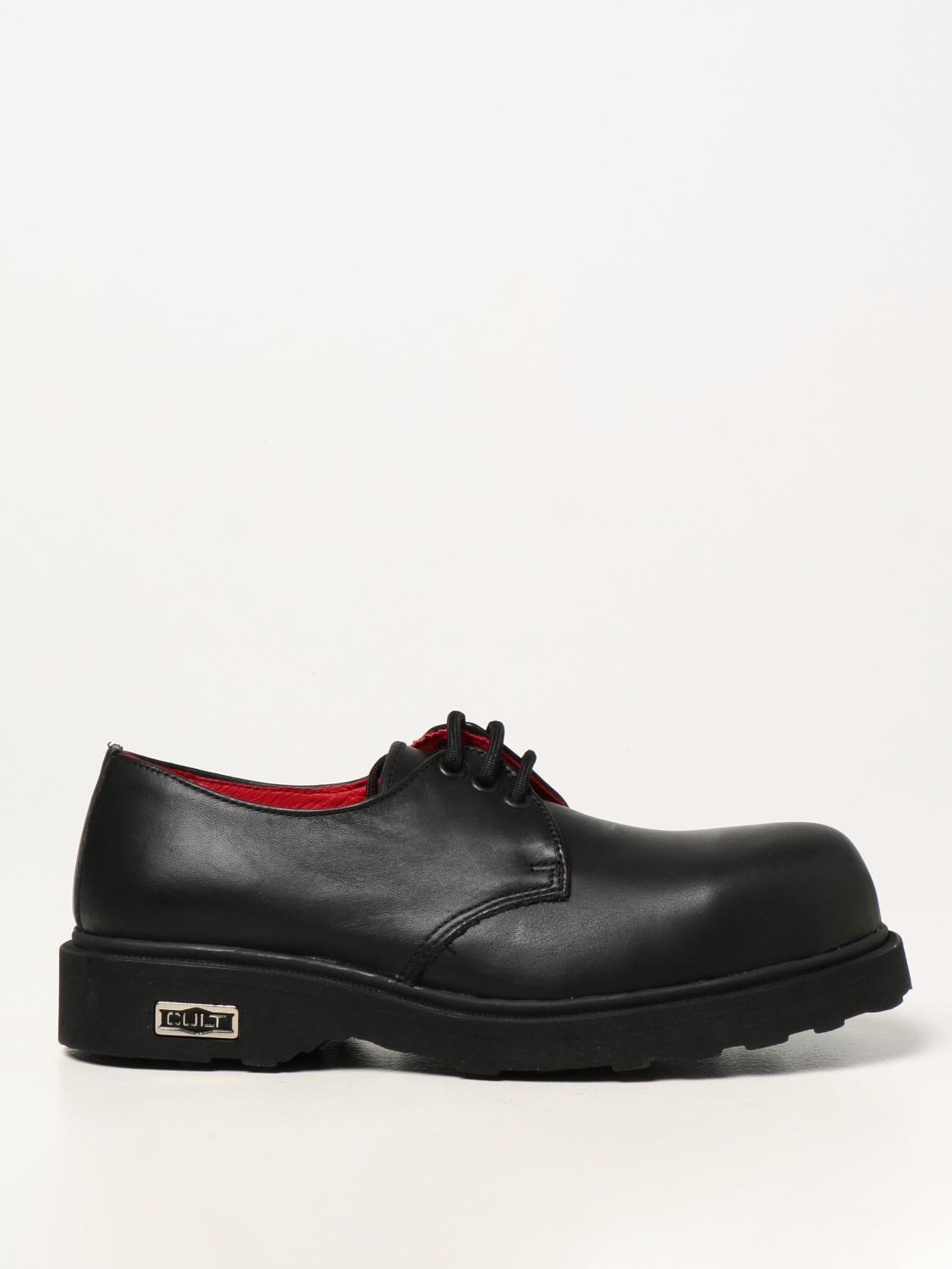 CULT BOLT Oxford shoes women Black Cult Bolt oxford shoes 21ICASSC654400 online at GIGLIO.COM