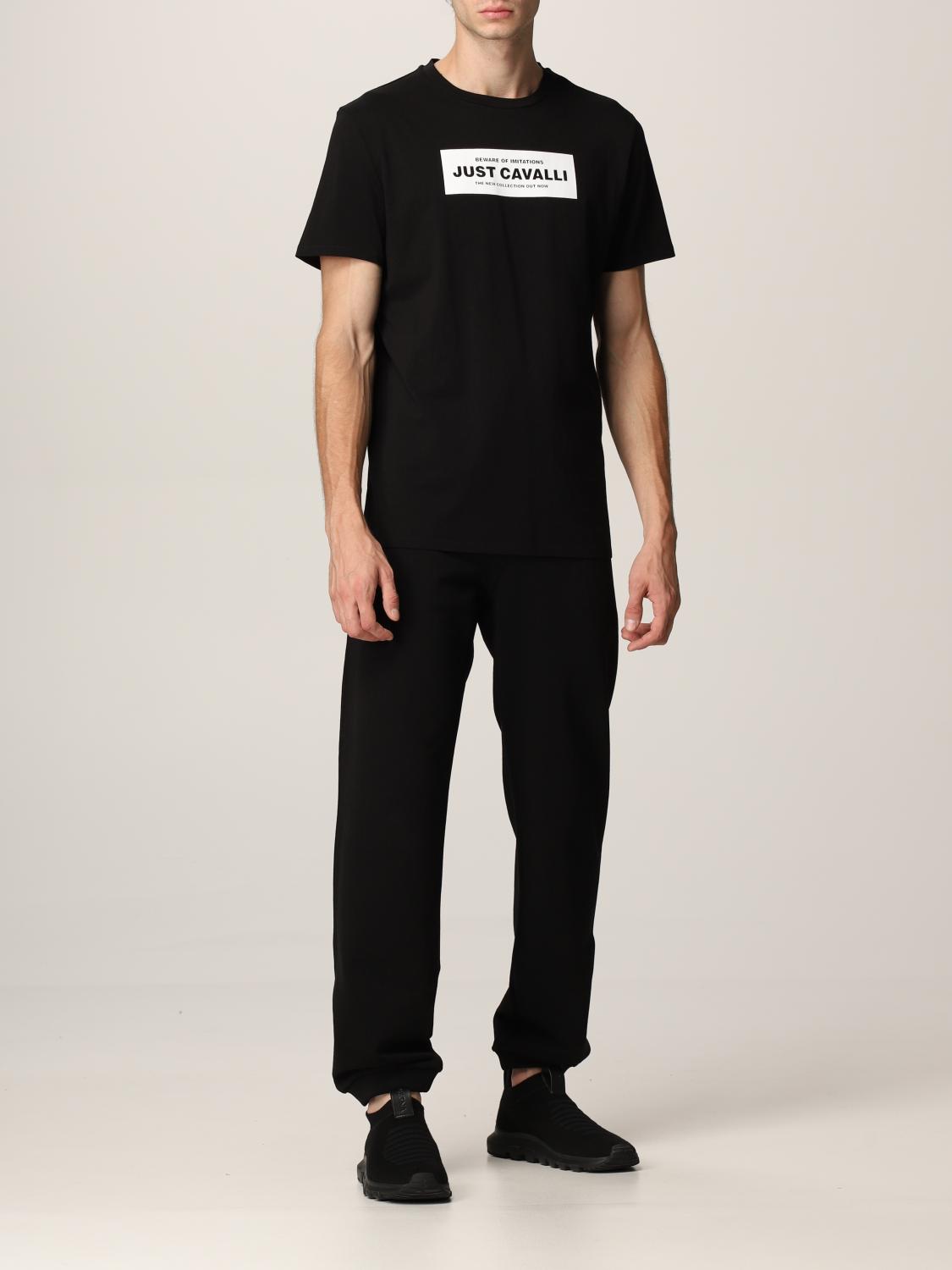 JUST CAVALLI PANTS: Pants men Just Cavalli, Black - Img 2