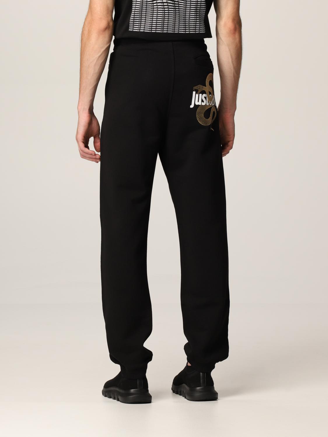 JUST CAVALLI PANTS: Pants men Just Cavalli, Black - Img 3