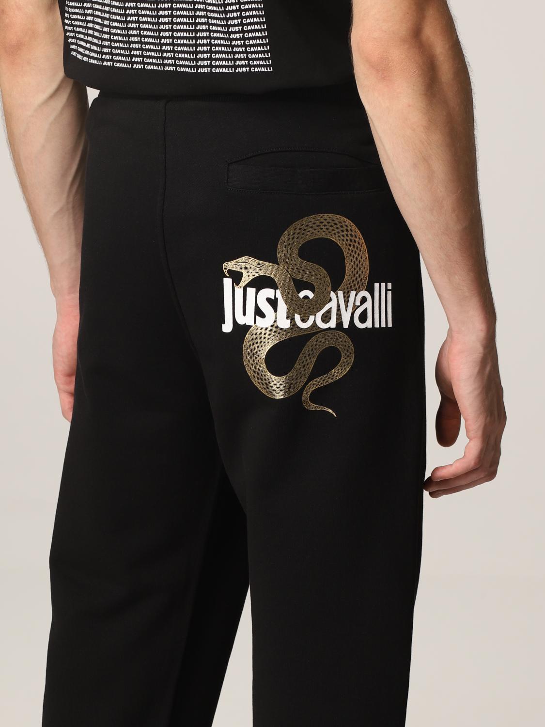 JUST CAVALLI PANTS: Pants men Just Cavalli, Black - Img 4
