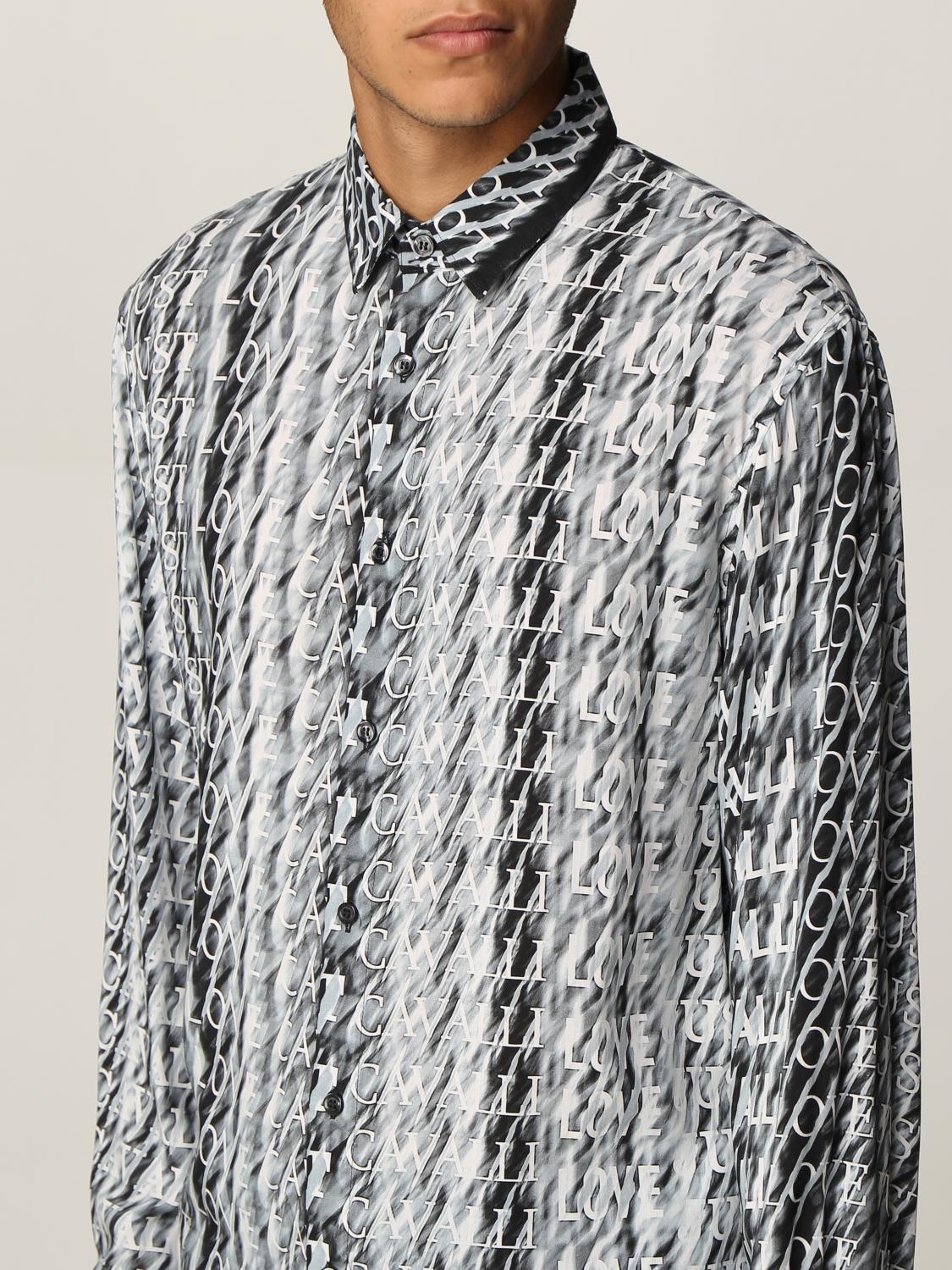 JUST CAVALLI HEMD: Just Cavalli Herren Hemd, Schwarz - Img 3