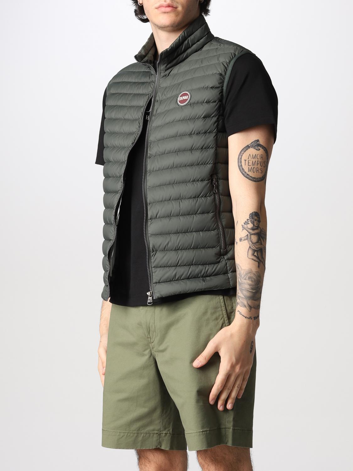 COLMAR SUIT VEST: Jacket men Colmar, Green - Img 3