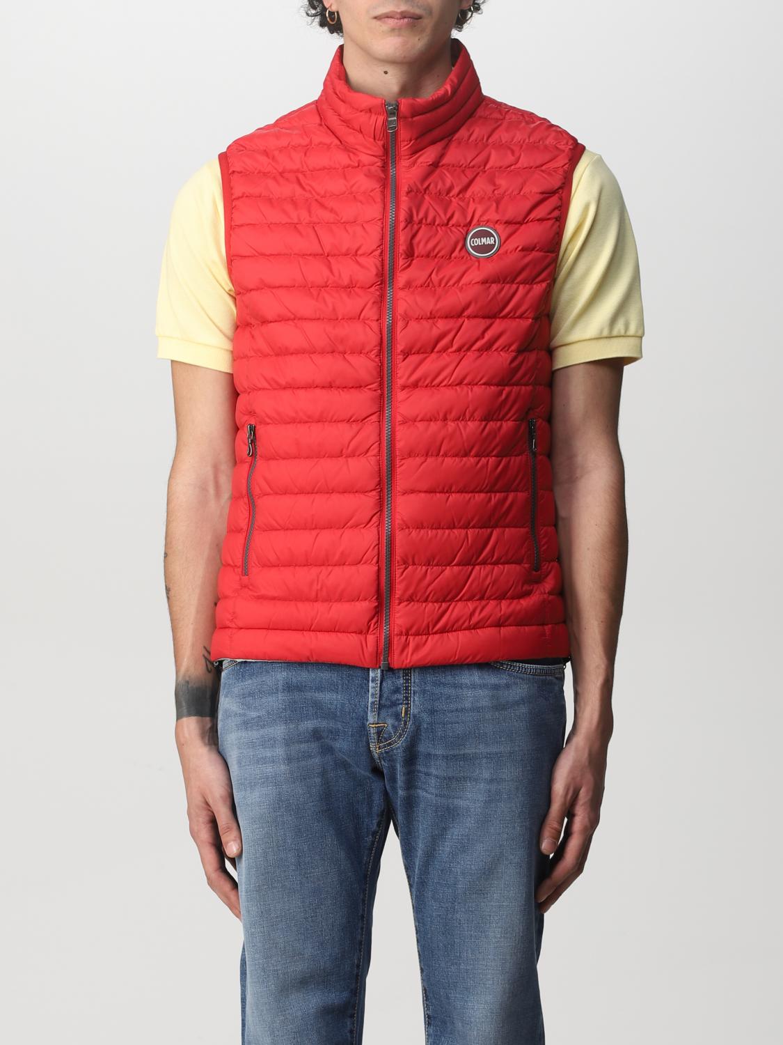 COLMAR SUIT VEST: Jacket men Colmar, Red - Img 1