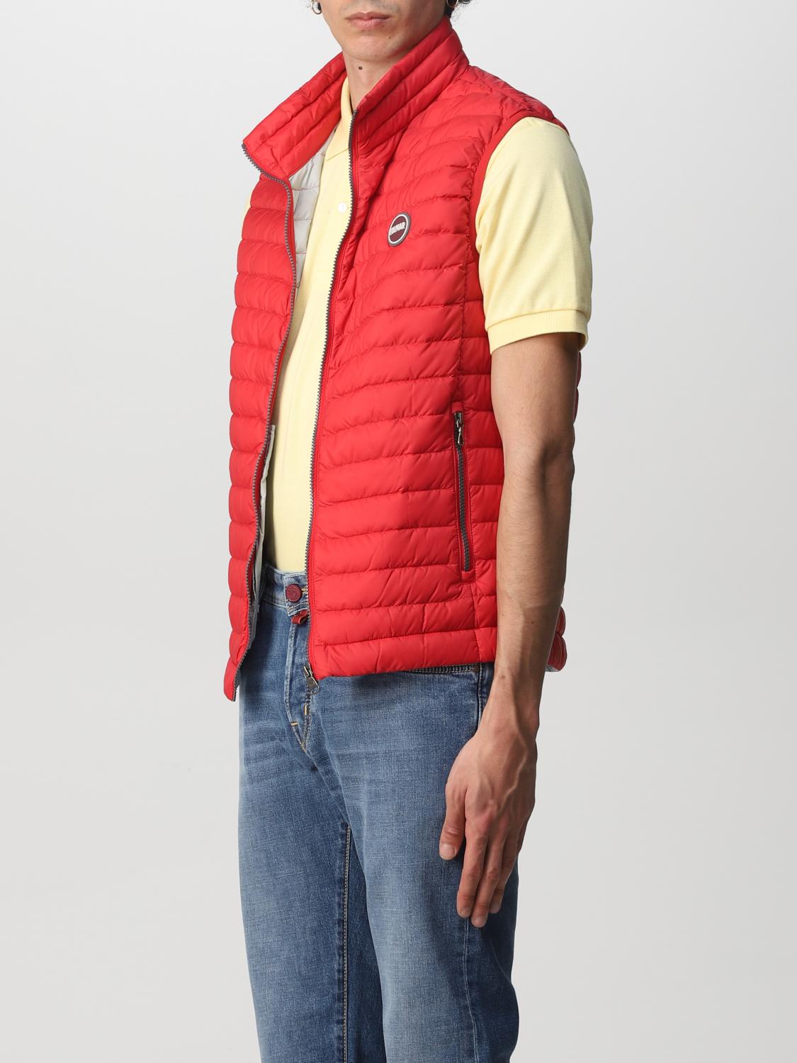 COLMAR SUIT VEST: Jacket men Colmar, Red - Img 3