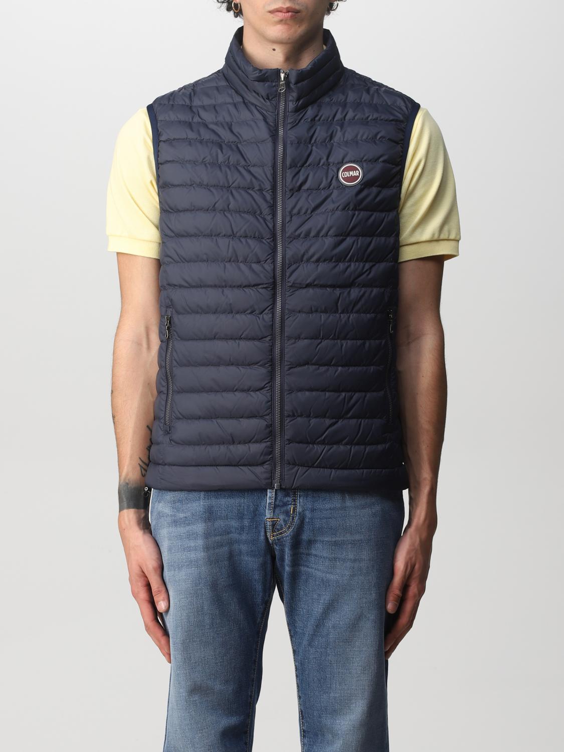 COLMAR SUIT VEST: Jacket men Colmar, Navy - Img 1