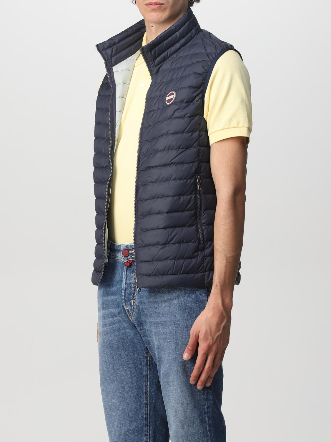 COLMAR SUIT VEST: Jacket men Colmar, Navy - Img 3