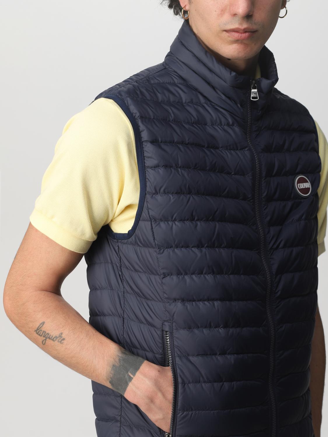 COLMAR SUIT VEST: Jacket men Colmar, Navy - Img 4