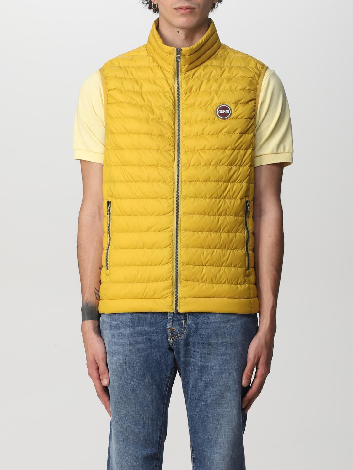 COLMAR SUIT VEST: Jacket men Colmar, Ocher - Img 1